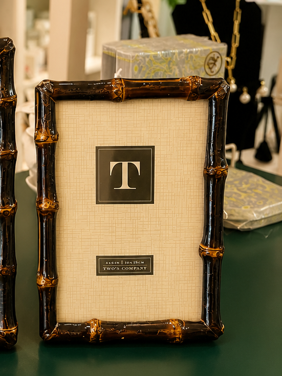 Two's Company Bamboo Frame 4x6
