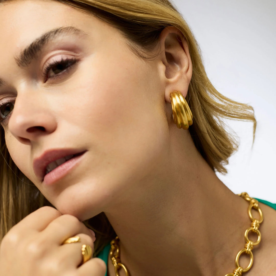 Julie Vos Portofino Statement Hoop