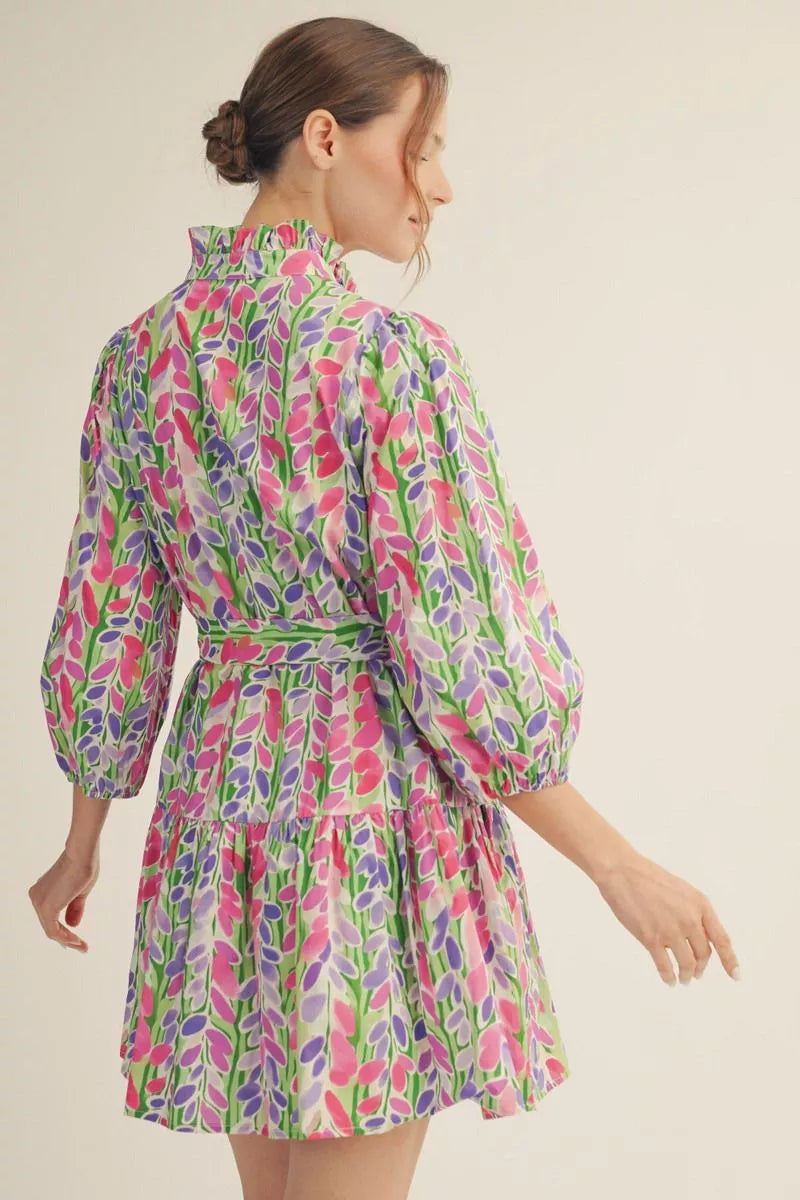 Jodifl-Multi Floral Dress