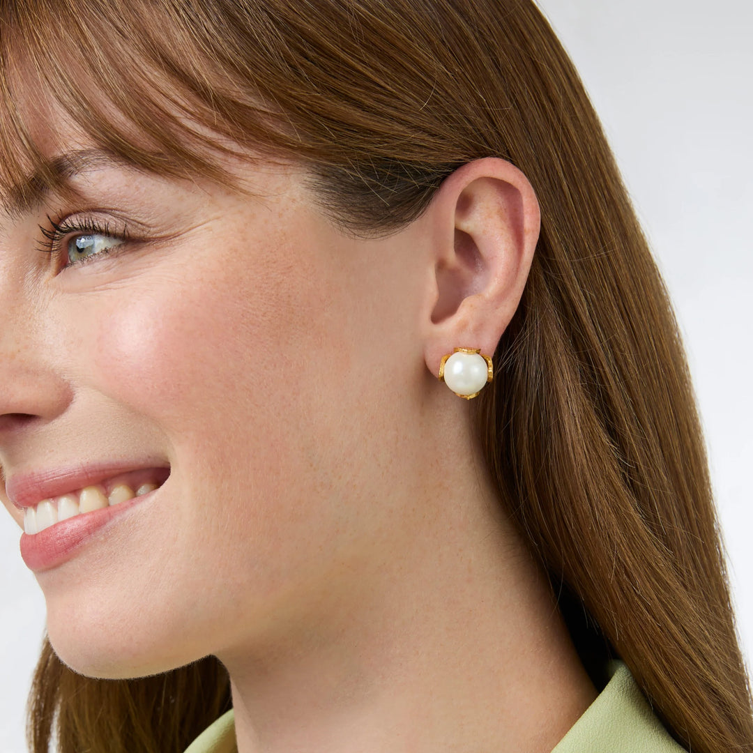 Julie Vos Penelope Stud Pearl