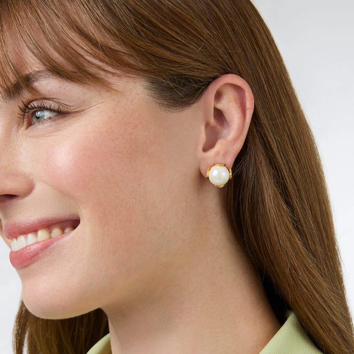 Julie Vos Penelope Stud Pearl