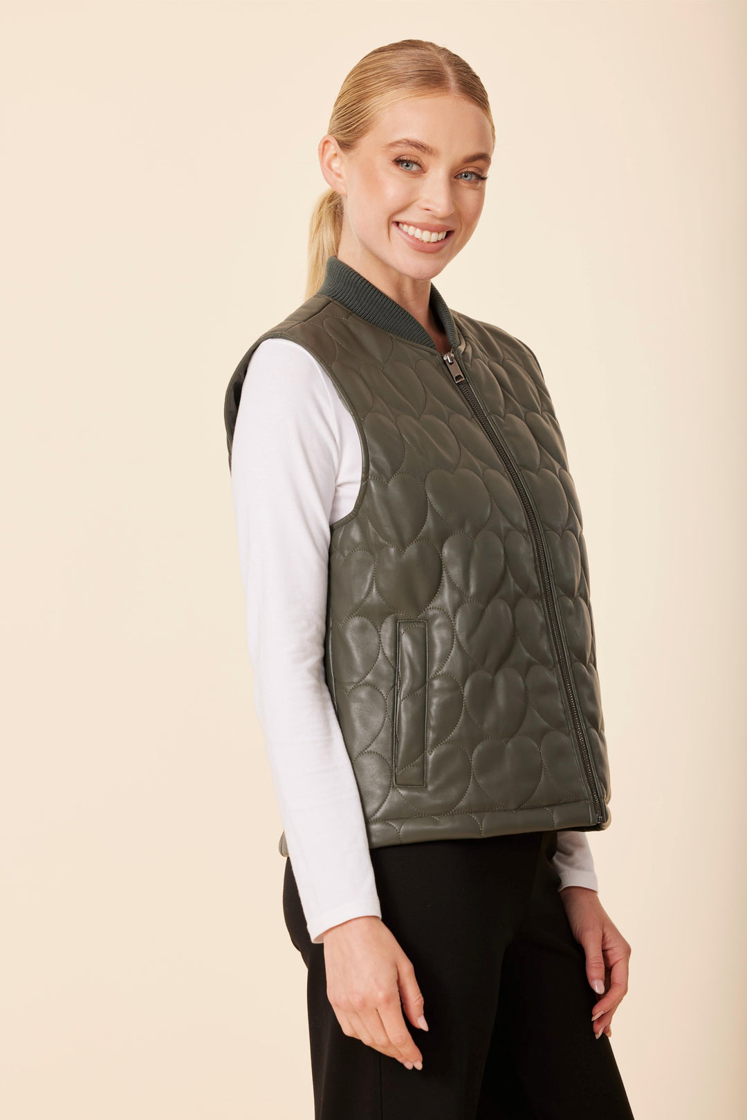 Dolce Cabo- VL Quilted Heart Vest