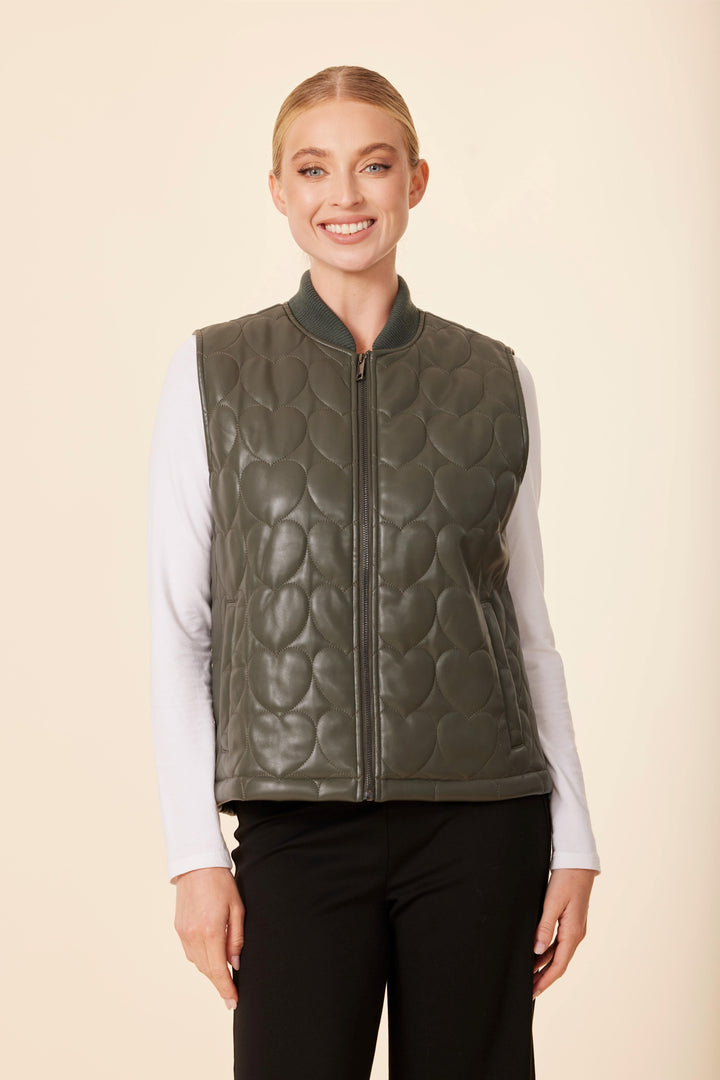 Dolce Cabo- VL Quilted Heart Vest