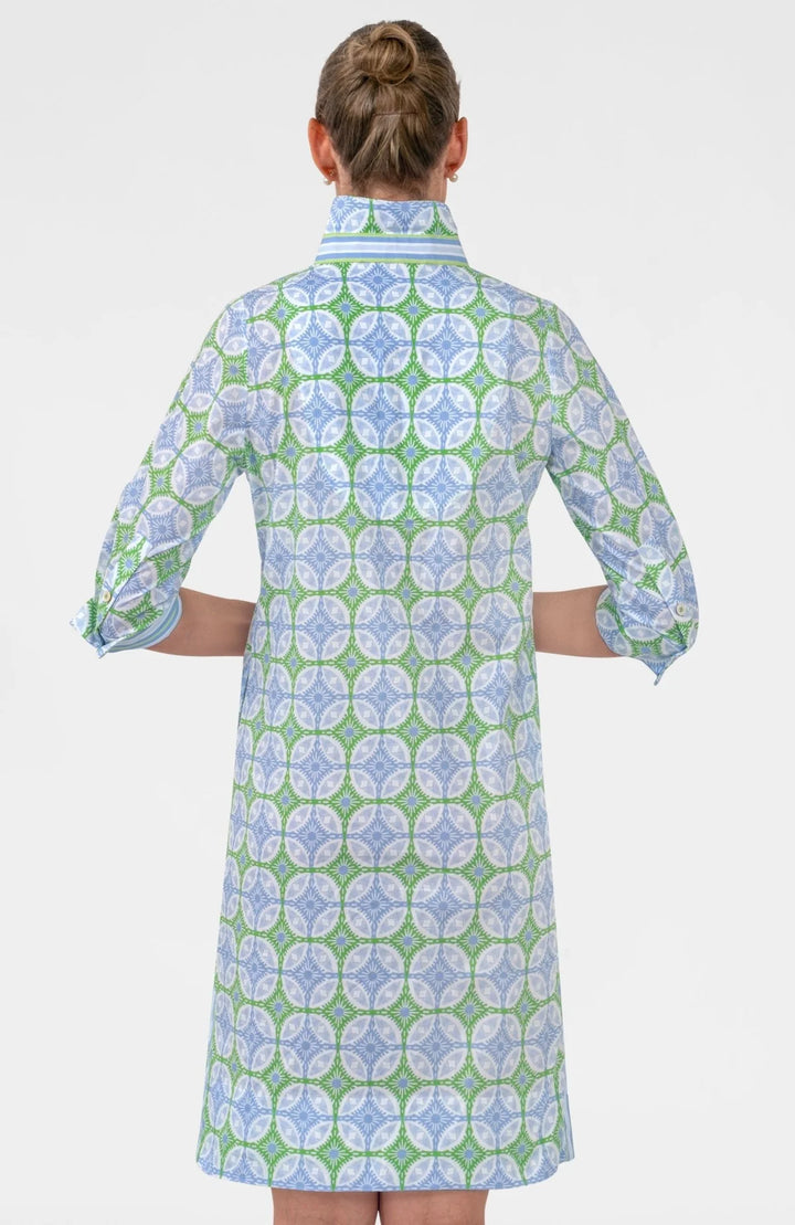 Gretchen Scott Shirt Tail 2.0 Dress Smell The Roses