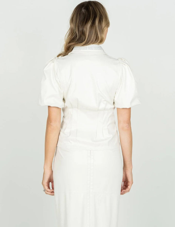 Emily McCarthy Britt Top- Carrara