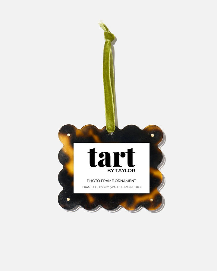 Tart by Taylor Tortoise Print Frame Ornament