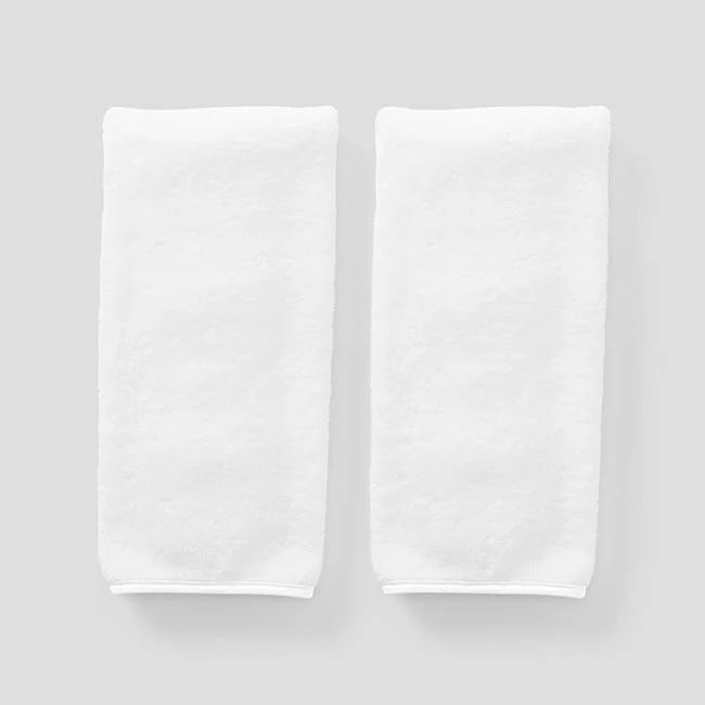 Weezie- Signature Hand Towels w/ Piping Set/2