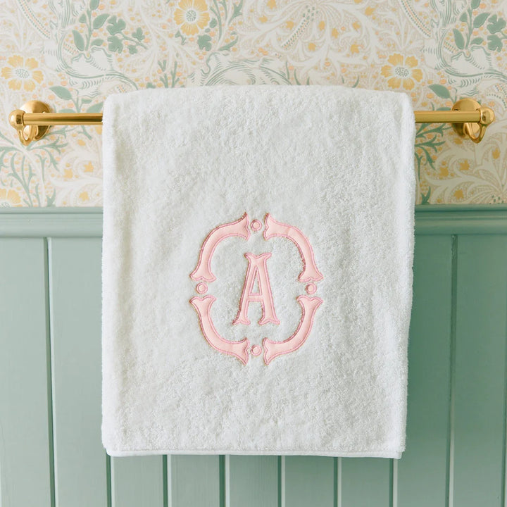 Weezie- Signature Bath Towel w/ Piping